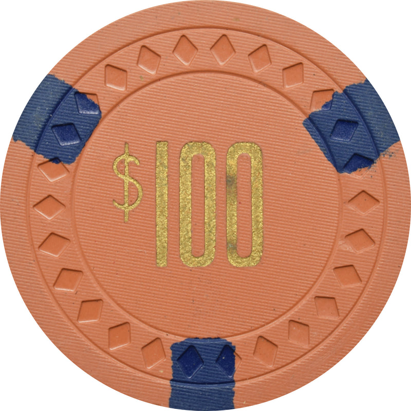 Southern Club Illegal Casino Hot Springs Arkansas $100 Chip