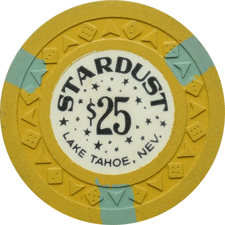 Stardust Casino Lake Tahoe Nevada $25 Chip 1957