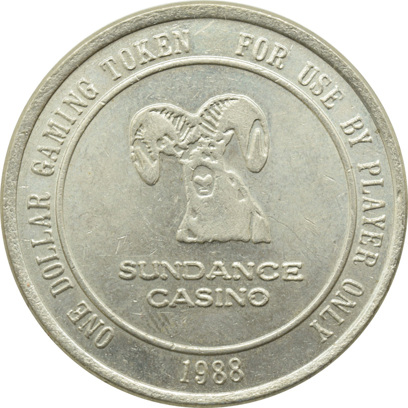 Sundance Casino Winnemucca Nevada $1 Token 1988