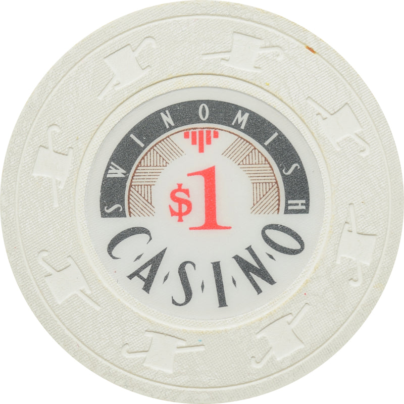 Swinomish Casino Anacortes WA $1 Chip