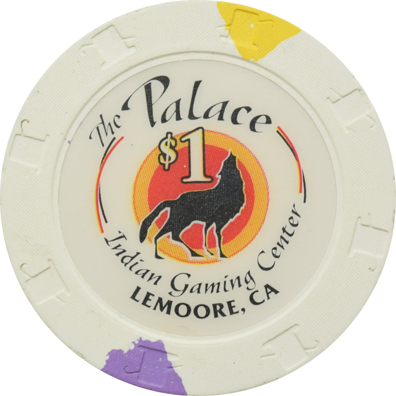 Palace Indian Gaming Center Casino Lemoore California $1 Chip