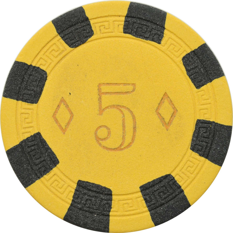 Thunderbird Casino Las Vegas Nevada $5 Chip 1948