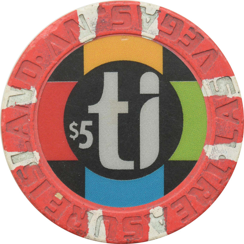 Treasure Island Casino Las Vegas Nevada $5 Chip 2003