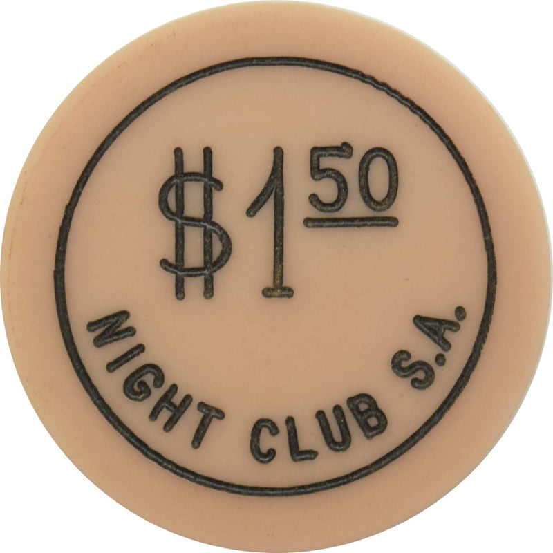 Tropicals Night Club Casino Cuba $1.50 Chip
