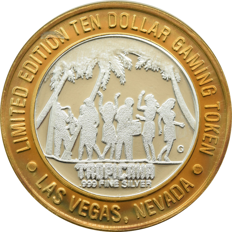 Tropicana Casino Las Vegas "Kala Nui" $10 Silver Strike .999 Fine Silver