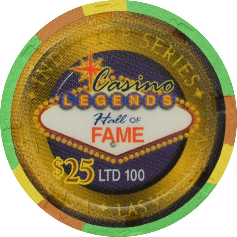 Tropicana Casino Las Vegas Nevada $25 Legends Buddy Greco Chip 1999