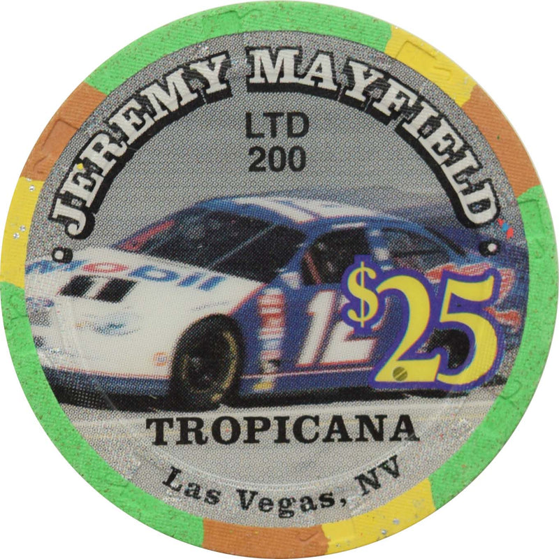 Tropicana Casino Las Vegas Nevada $25 Jeremy Mayfield Chip 1999