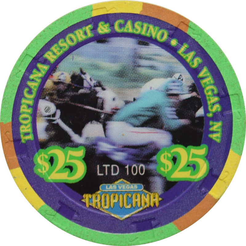 Tropicana Casino Las Vegas Nevada $25 Kentucky Derby Chip 1999