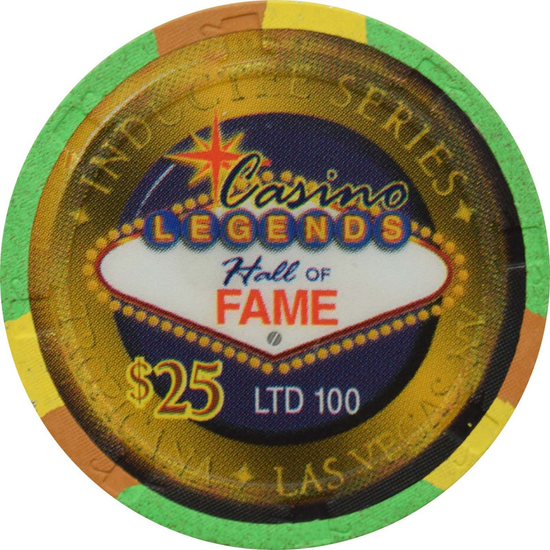 Tropicana Casino Las Vegas Nevada $25 Legends Mary Kaye Trio Chip 1999