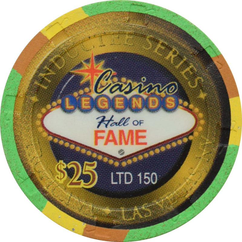 Tropicana Casino Las Vegas Nevada $25 Legends McGuire Sisters Chip 1999
