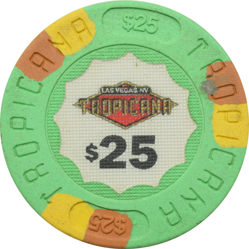 Tropicana Casino Las Vegas Nevada $25 Chip 1992