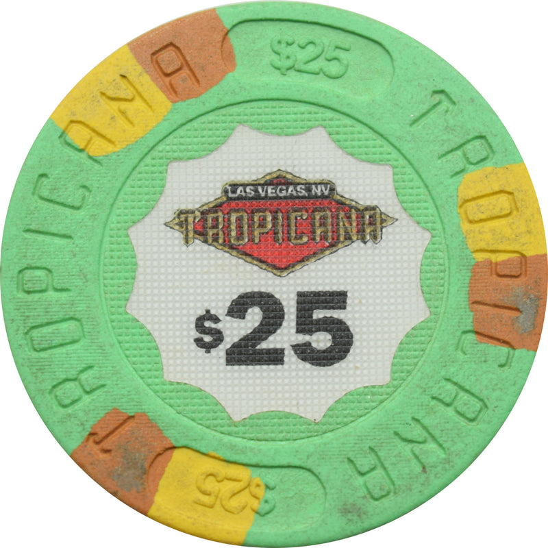 Tropicana Casino Las Vegas Nevada $25 Chip 1992