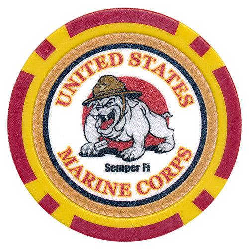 US Marine Corps Chip - Spinettis Gaming - 1