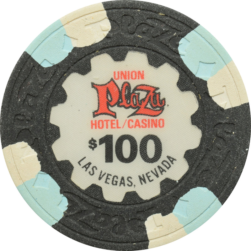 Union Plaza Casino Las Vegas Nevada $100 Chip 1980s