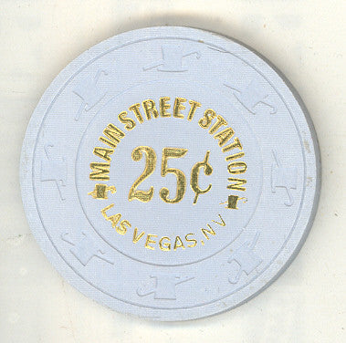 Main Street Station Casino 25cent chip 1996 - Spinettis Gaming