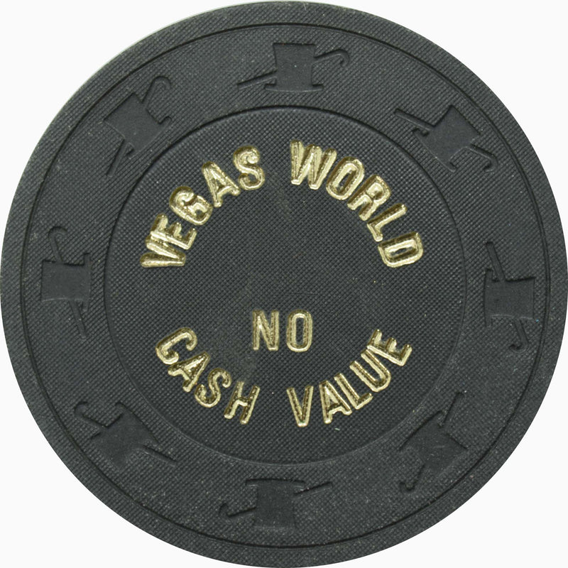 Vegas World Casino Las Vegas Nevada $100 NCV Chip 1980s