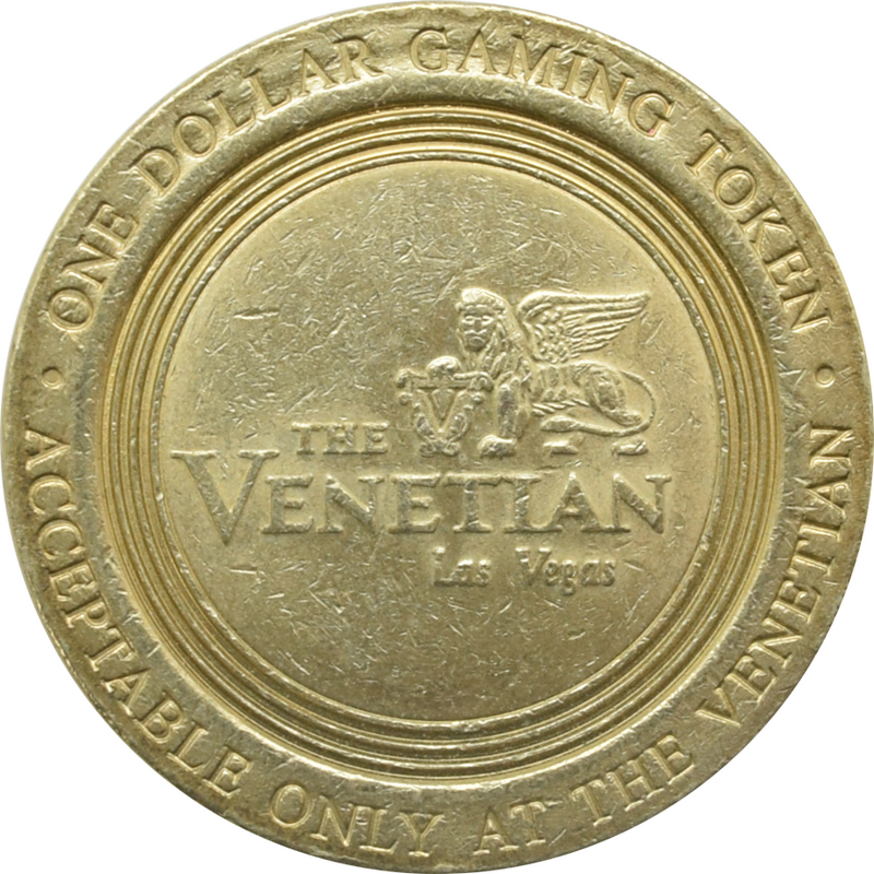 The Venetian Casino Las Vegas Nevada $1 Token 1999