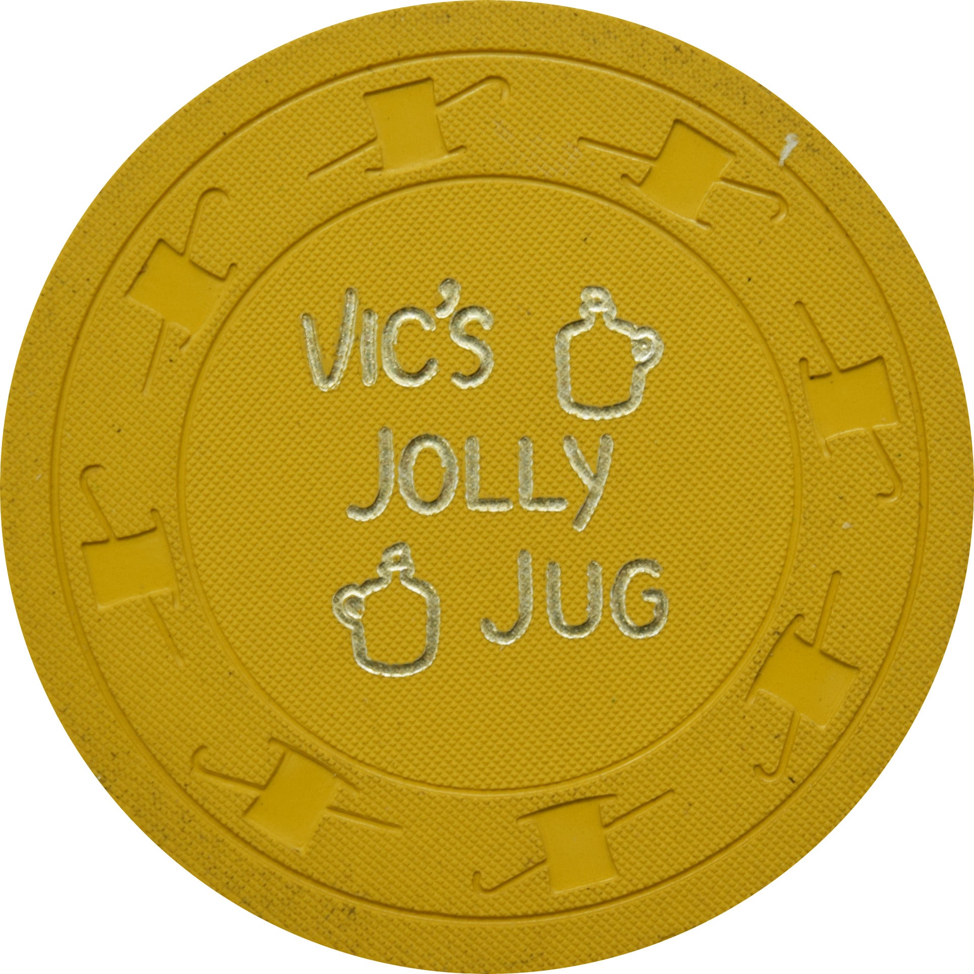 Vic's Jolly Jug Casino Henderson Nevada 10 Cent Chip 1965
