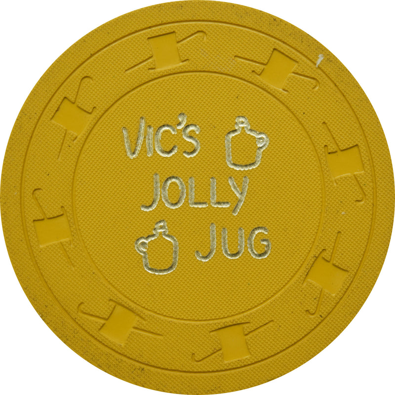 Vic's Jolly Jug Casino Henderson Nevada 10 Cent Chip 1965