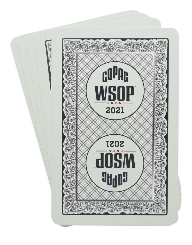Copag WSOP 2021 Authentic Used Plastic Playing Cards Bridge Size