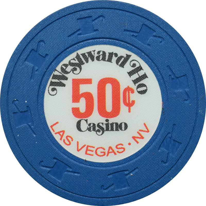 Westward Ho Casino Las Vegas Nevada 50 Cent Chip 1980s