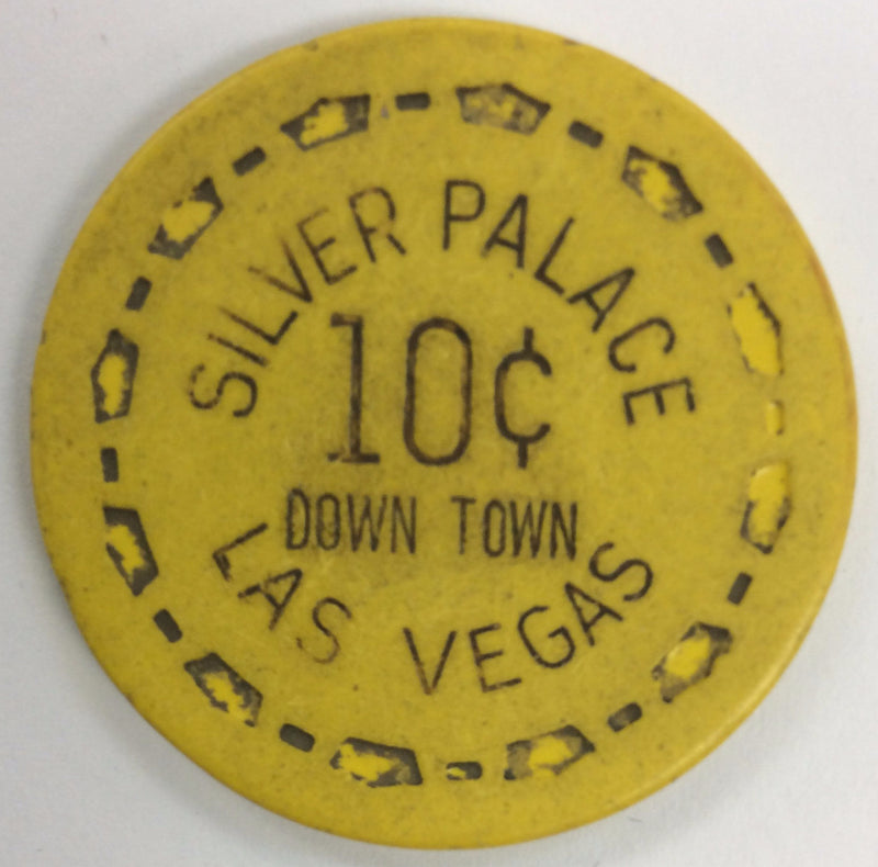 Silver Palace Casino Las Vegas 10cent chip 1961 - Spinettis Gaming