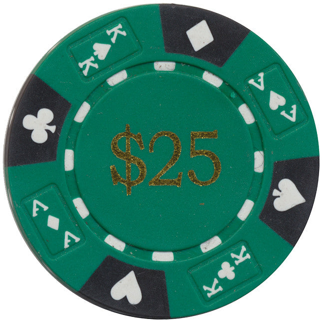 Ace / King Series 14g Poker Chip With Denominations - Spinettis Gaming - 4