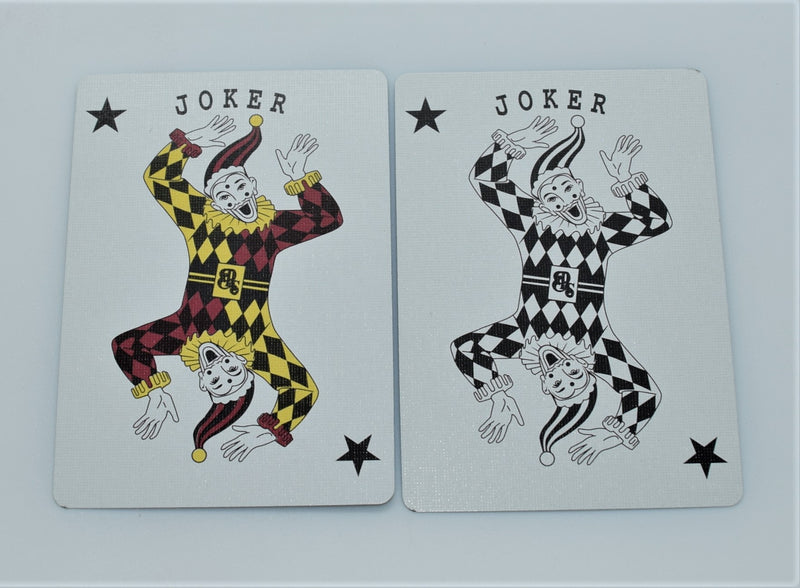 Aladdin Hotel and Casino Playing Cards Used Uncut Jumbo Index + 2 Jokers