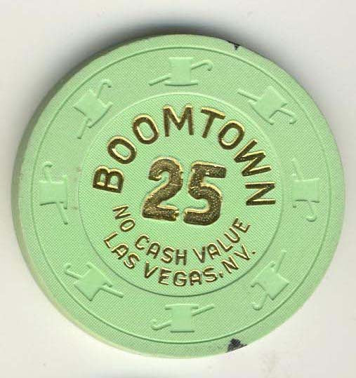 Boomtown Casino 25 (green 1996) NCV Chip - Spinettis Gaming - 1