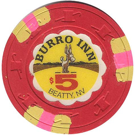 Burro Inn Casino $5 Chip - Spinettis Gaming - 2