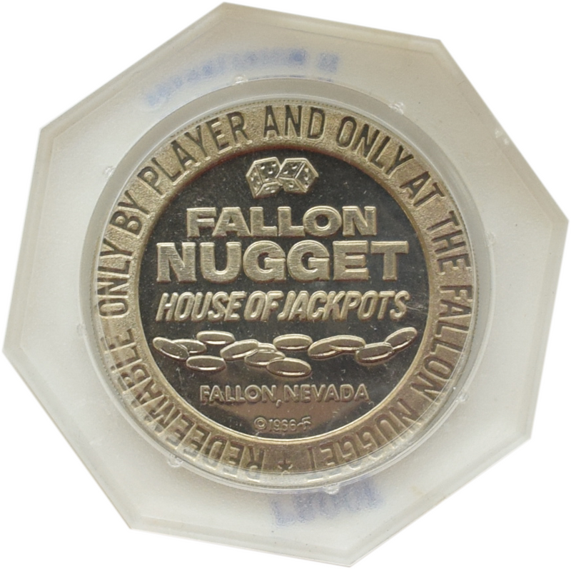 Fallon Nugget Casino Fallon Nevada $1 Franklin Mint Proof Token 1965