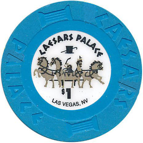 Caesars Palace Casino Las Vegas Nevada $1 Chip Small Inlay 2020