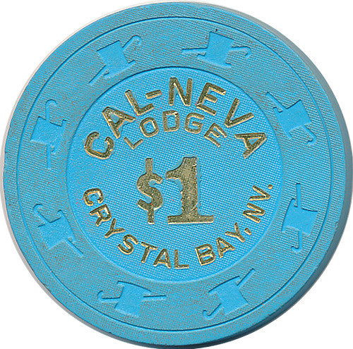 Cal-Neva, Crystal Bay NV $1 Casino Chip - Spinettis Gaming - 2