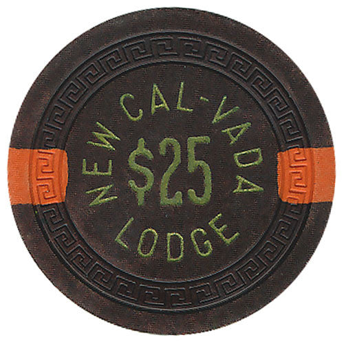 Cal Vada,New $25 (brown 1951) Chip - Spinettis Gaming - 1