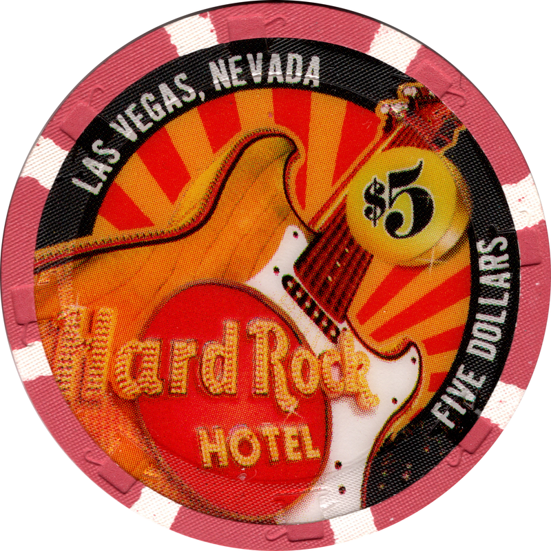 Hard Rock Hotel Las Vegas Nevada $5 Cinco de Mayo Chip 2006