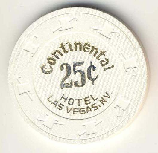Continental 25 (white 1988) Chip - Spinettis Gaming - 1