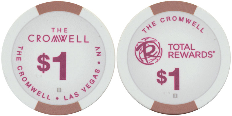 Cromwell, Las Vegas NV $1 Casino Chip - Spinettis Gaming - 1