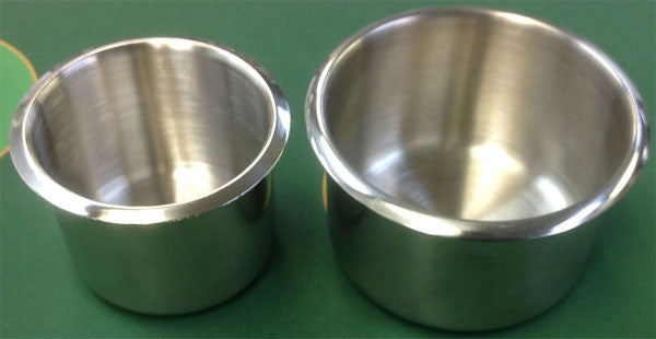 Stainless Steel Drink Holder (drop in) - Spinettis Gaming
