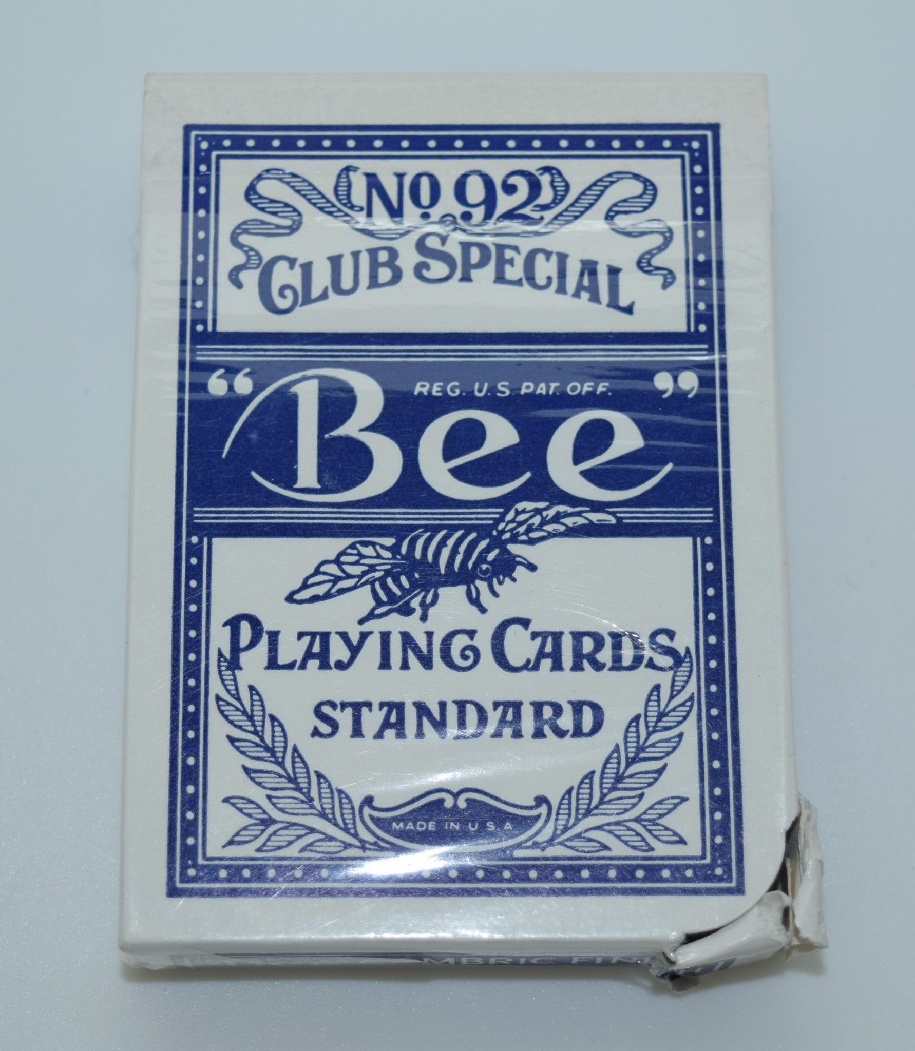 Joe Slyman's Royal Casino Used Blue Playing Card Deck