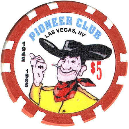 Pioneer Club $5 Chip - Spinettis Gaming - 1
