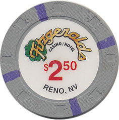 Fitzgerald's Casino Reno $2.50 chip 2000 - Spinettis Gaming