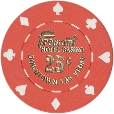 Fremont Casino Las Vegas Nevada 25 Cent Chip 1990