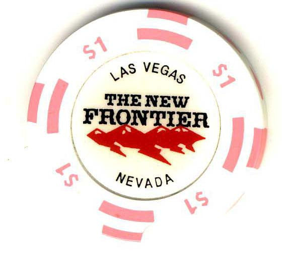 The New Frontier $1 (pink) chip - Spinettis Gaming - 1