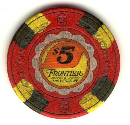 Frontier Hotel $5 (red) chip - Spinettis Gaming - 1