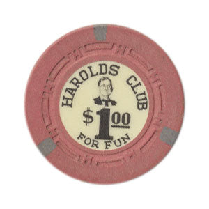 Harolds Club Casino Reno Nevada $1 Chip 1964 Raymond I Pappy