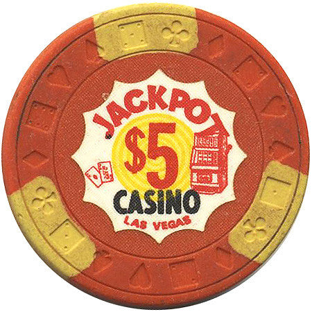 Jackpot $5 (orange) chip - Spinettis Gaming - 1