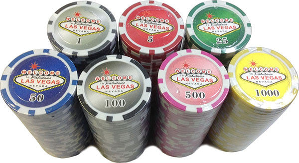 Las Vegas Sign Poker Chip - Spinettis Gaming - 2