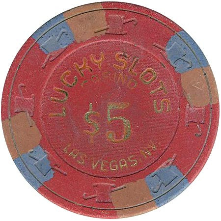 Lucky Slots Casino $5 chip - Spinettis Gaming - 1