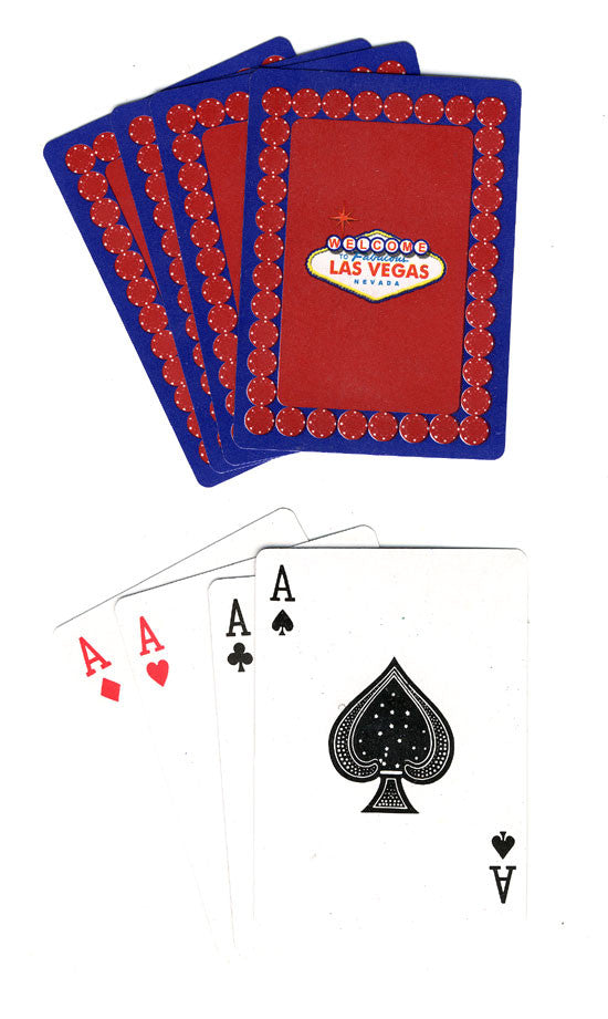 Las Vegas Poker Playing Cards with Dice in Tin Box - Spinettis Gaming - 3