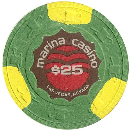 Marina casino $25 (green) chip - Spinettis Gaming - 2